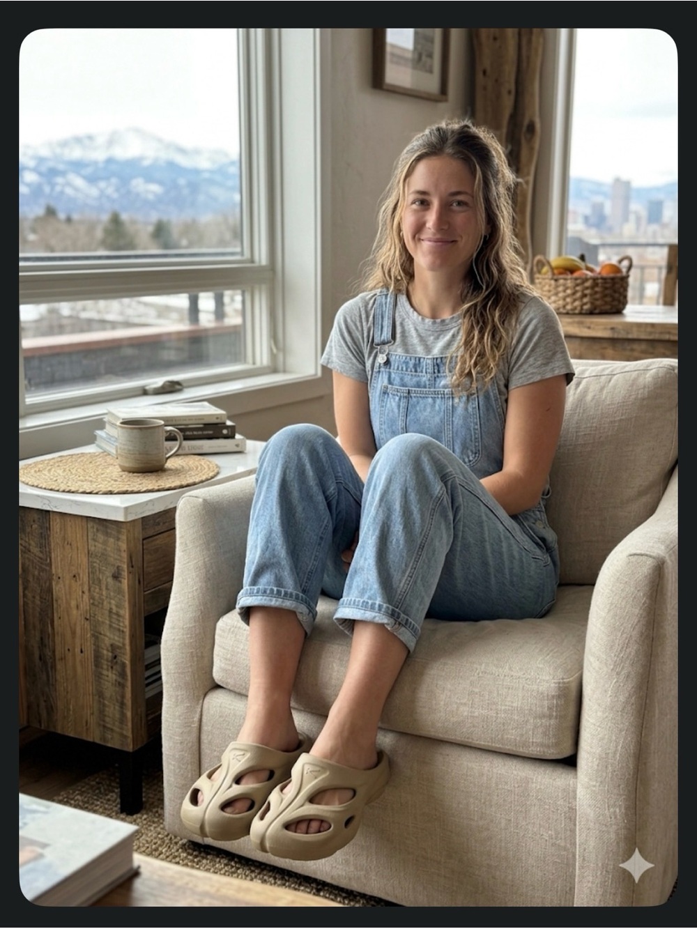 Keen Women's Slip-On Clog Mules in Beige